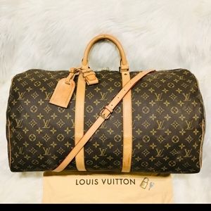 Authentic Louis Vuitton Keepall 50 Bag #3.6T